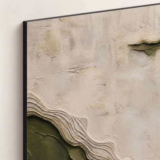 Eroded Basin | Foam Print — edge close-up