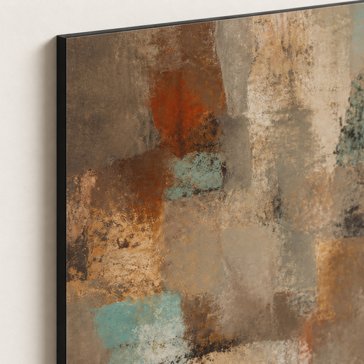 Old Walls | Foam Print — edge close-up