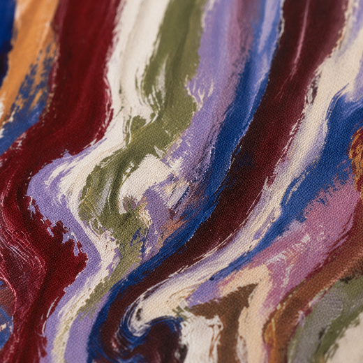 Colour in Motion | Canvas — surface close-up