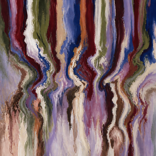 Colour in Motion | Metal Framed — surface close-up