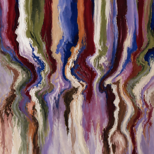 Colour in Motion | Metal Framed — surface close-up