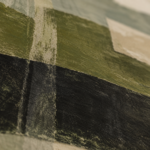 Folded Range | Wood Print — surface close-up