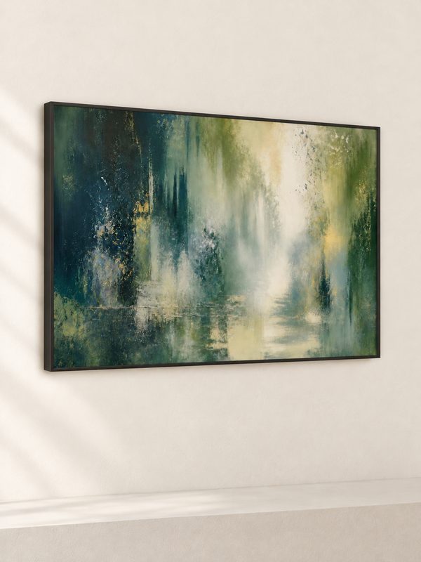 Forest After Rain metal-framed largest70x100, kart_gorsel_1