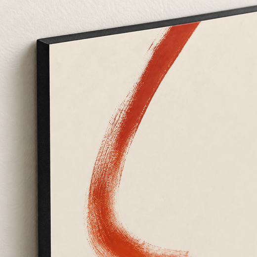 Four Small Gestures | Foam Print — edge close-up
