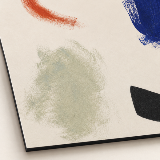 Four Small Gestures | Foam Print — surface close-up