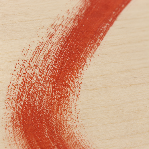 Four Small Gestures | Wood Print — surface close-up