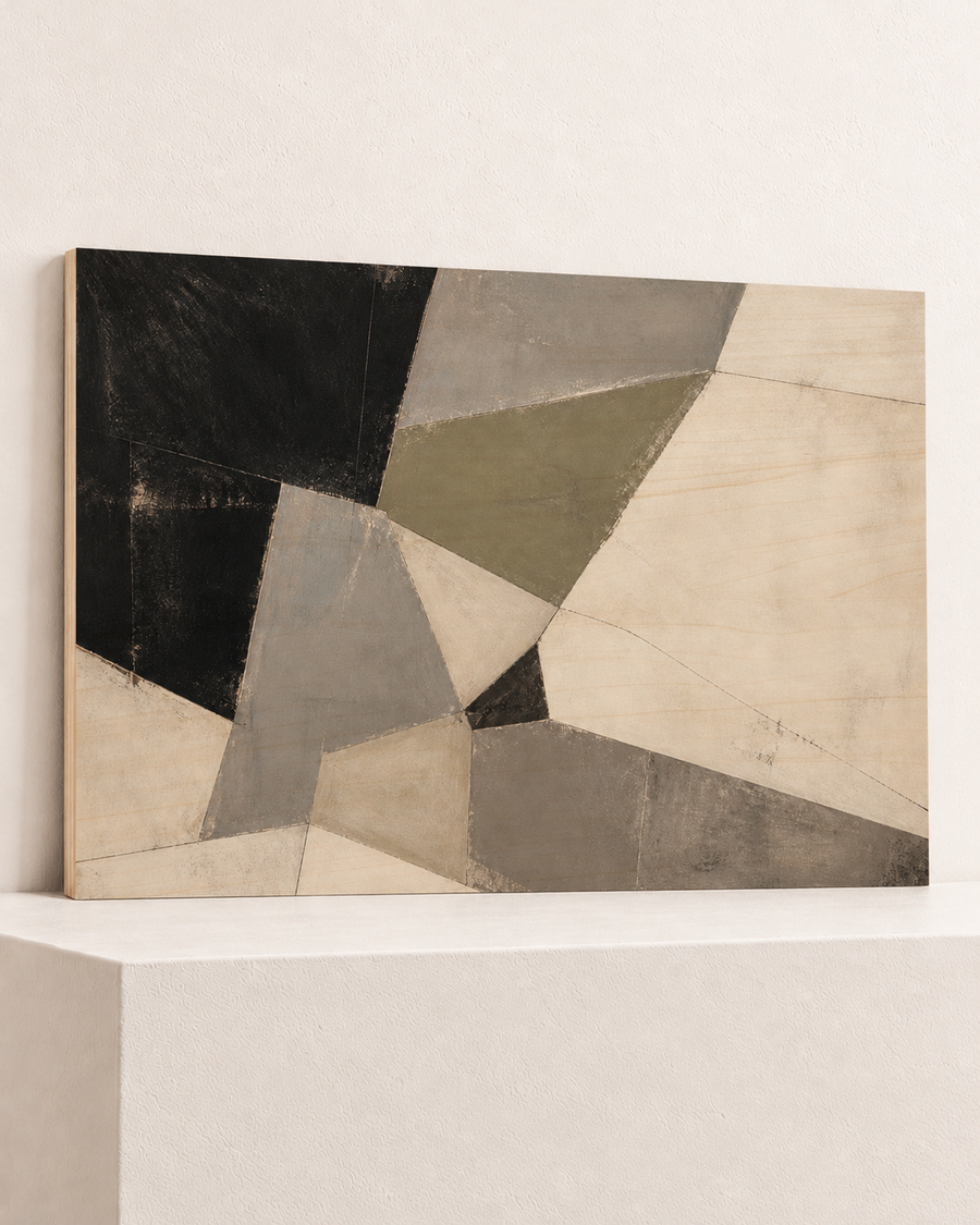 Quiet Angles | Wood Print