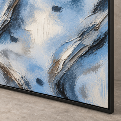 Framed Canvas edge or frame detail