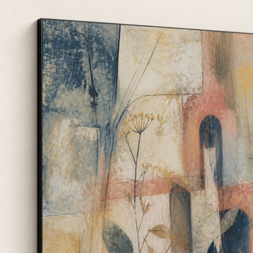 An Overgrown Garden | Foam Print — edge close-up