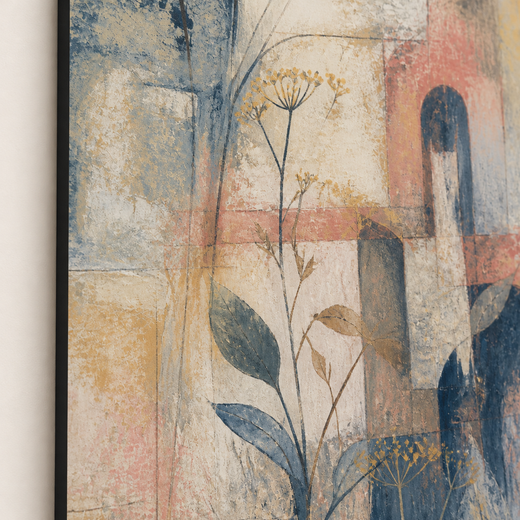 An Overgrown Garden | Foam Print — surface close-up