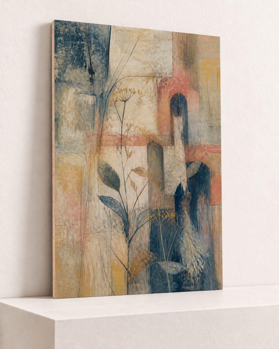 An Overgrown Garden | Wood Print