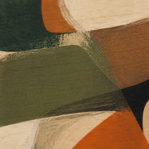 Close Together | Wood Print — surface close-up