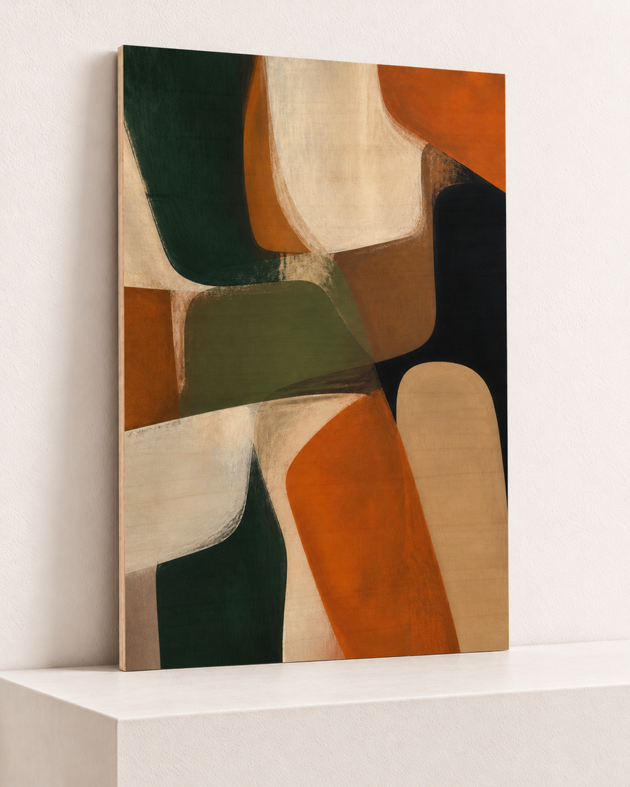Close Together | Wood Print