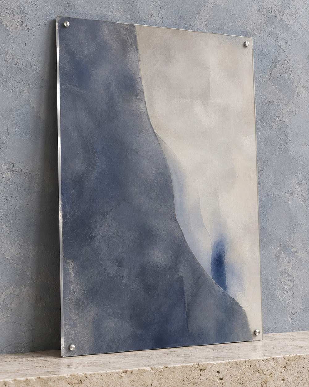 quiet monument acrylic angled left v3