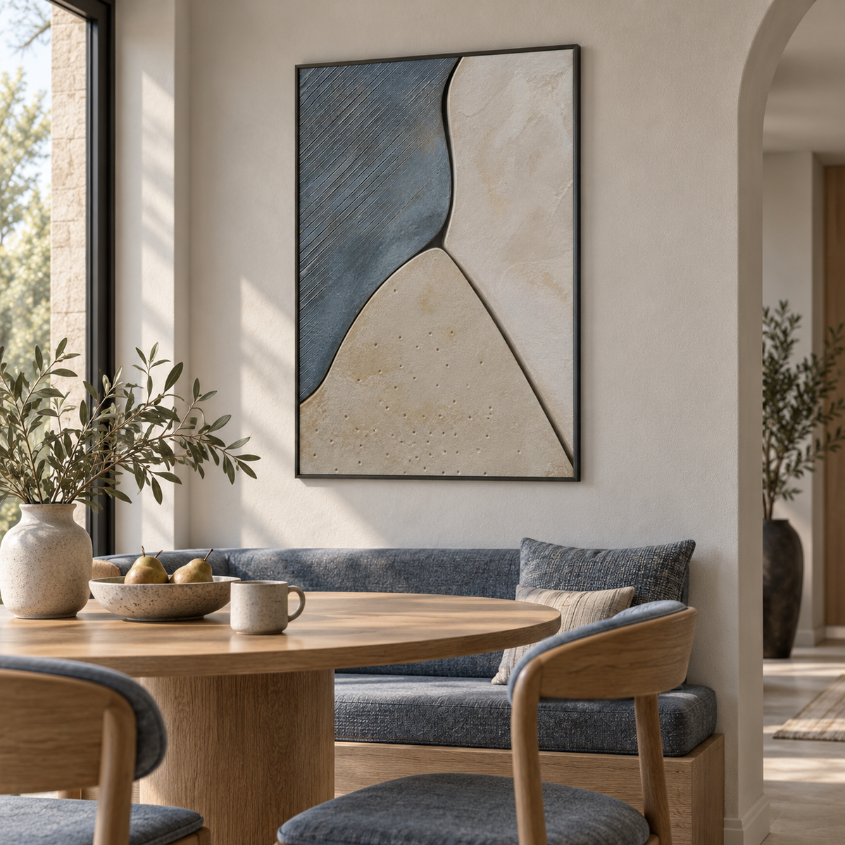 Kitchen collection artwork in a room