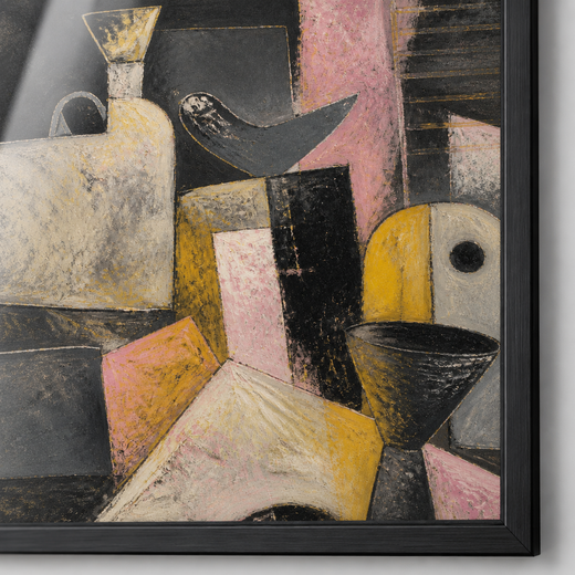 The Last Cup | Metal Framed — surface close-up