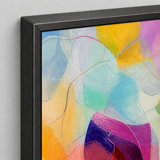 Afterimage | Metal Framed — edge close-up