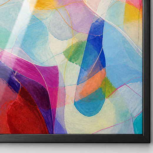 Afterimage | Metal Framed — surface close-up
