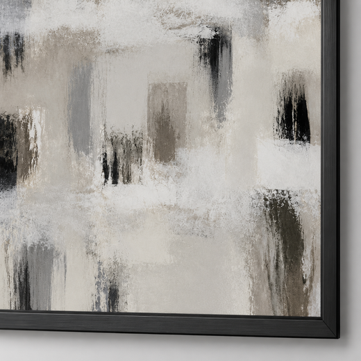 Black Comes Through | Metal Framed — surface close-up