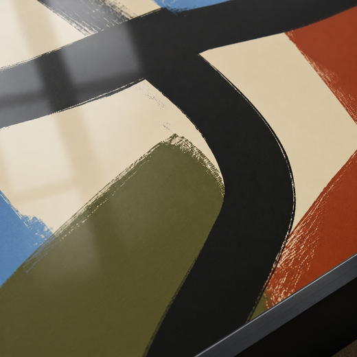 Take the Long Way | Metal Framed — surface close-up
