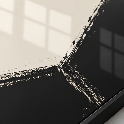 At the Corner | Metal Framed — surface close-up