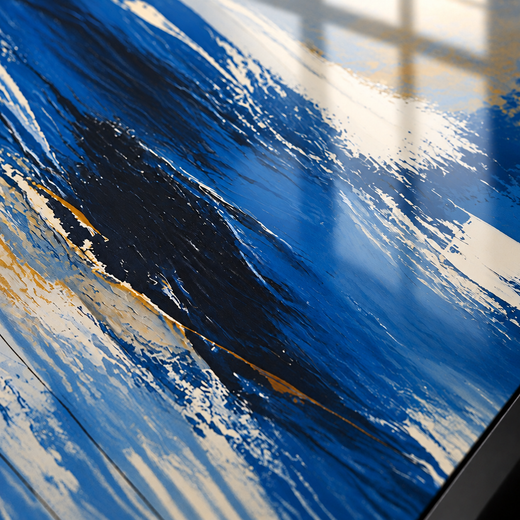 Broken Water | Metal Framed — surface close-up