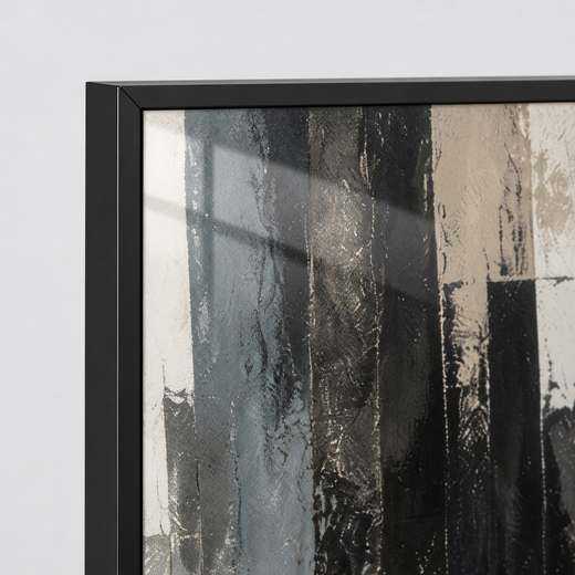 City Memory | Metal Framed — edge close-up