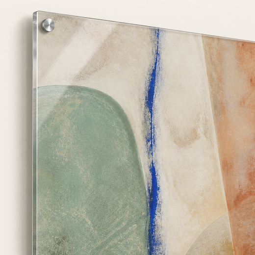 Mineral Air | Acrylic Print — edge close-up