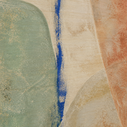 Mineral Air | Wood Print — surface close-up