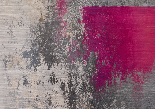 Nearly Gone | Brushed Aluminum Print — surface close-up