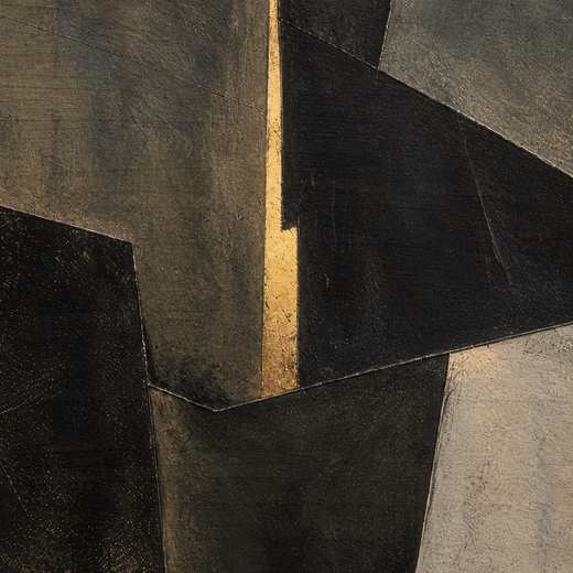 After the Lights | Wood Print — surface close-up