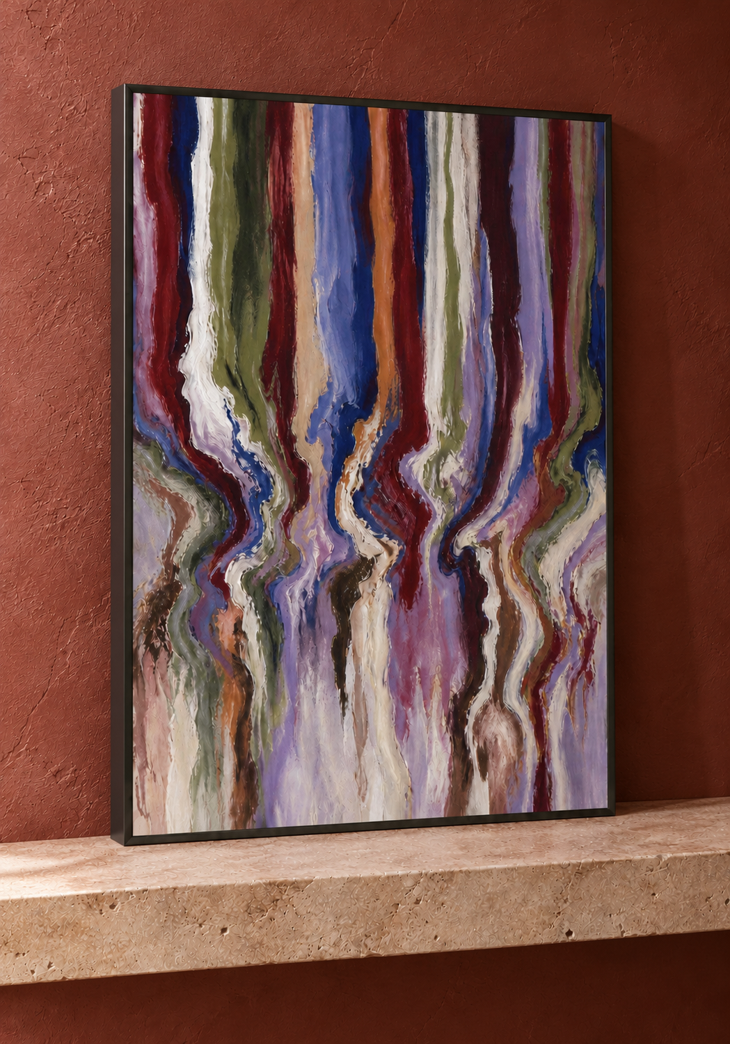 Colour in Motion | Metal Framed