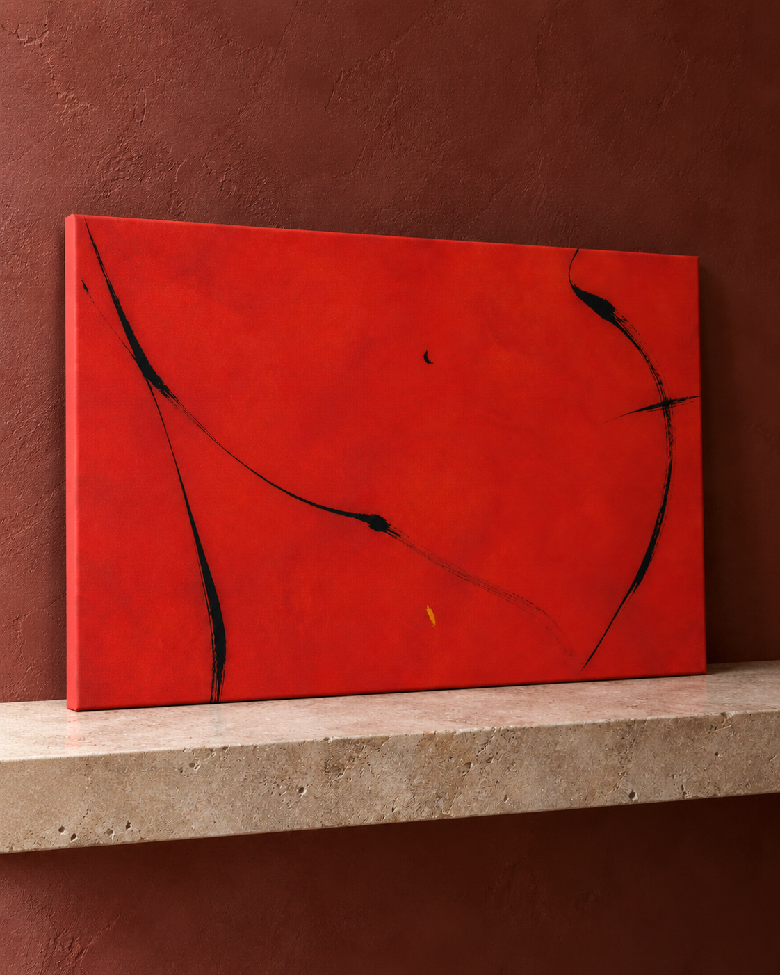 A Little Red | Canvas