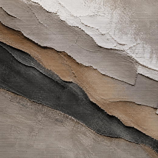 Under the Surface | Brushed Aluminum Print — surface close-up