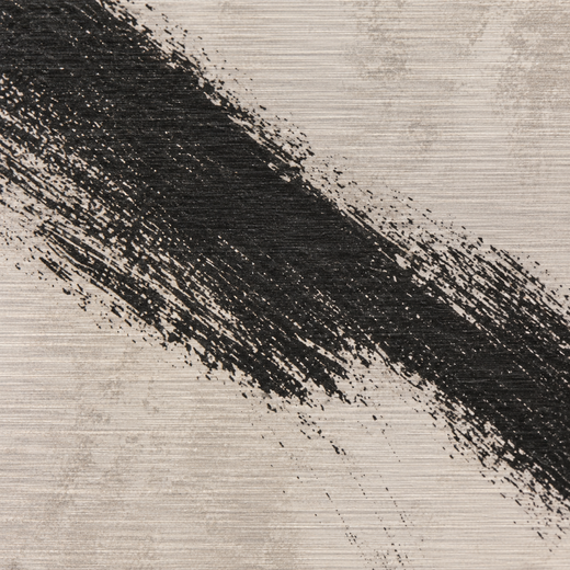One Broad Stroke | Brushed Aluminum Print — surface close-up