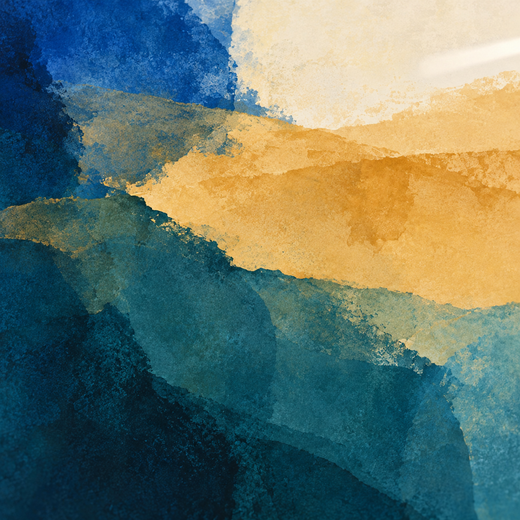Tidal Veil | Acrylic Print — surface close-up