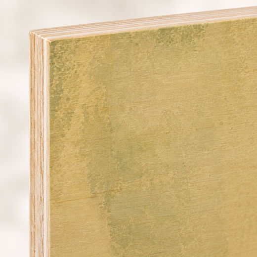 Sun Through Colour | Wood Print — edge close-up