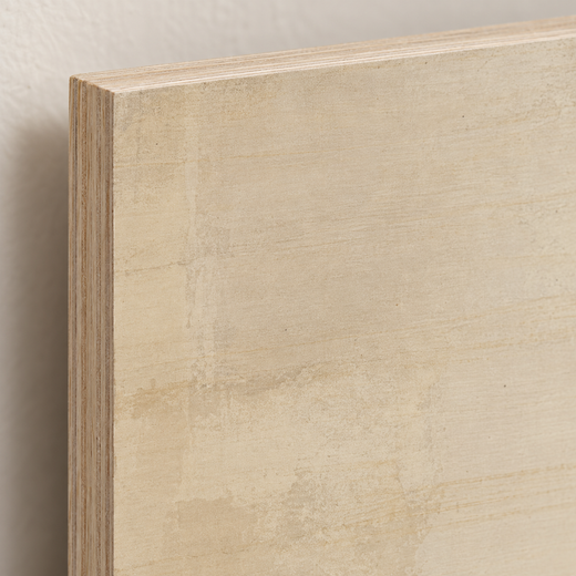 Two Presences | Wood Print — edge close-up