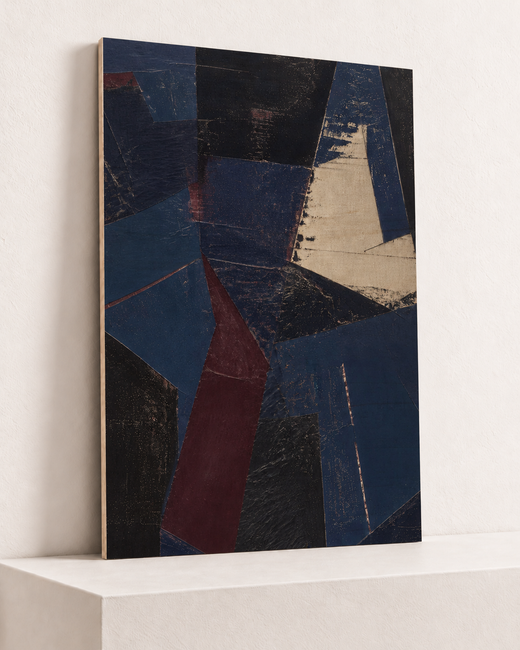 Pieces of Midnight | Wood Print