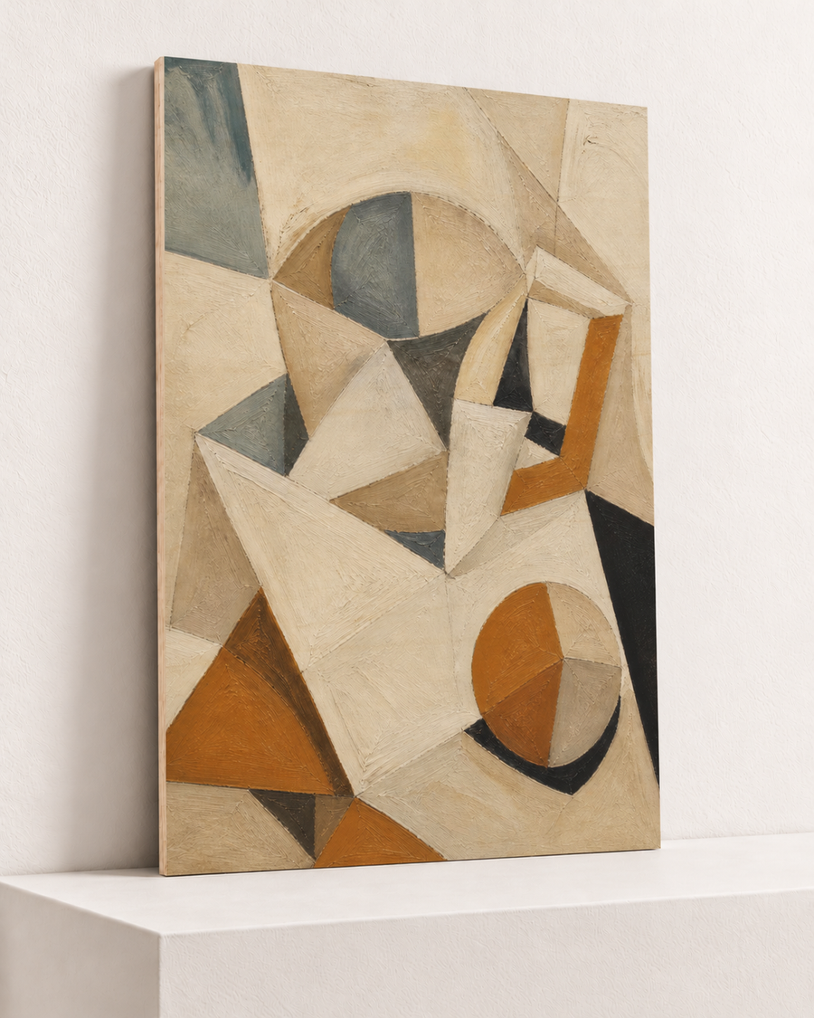 Breakfast Shapes | Wood Print