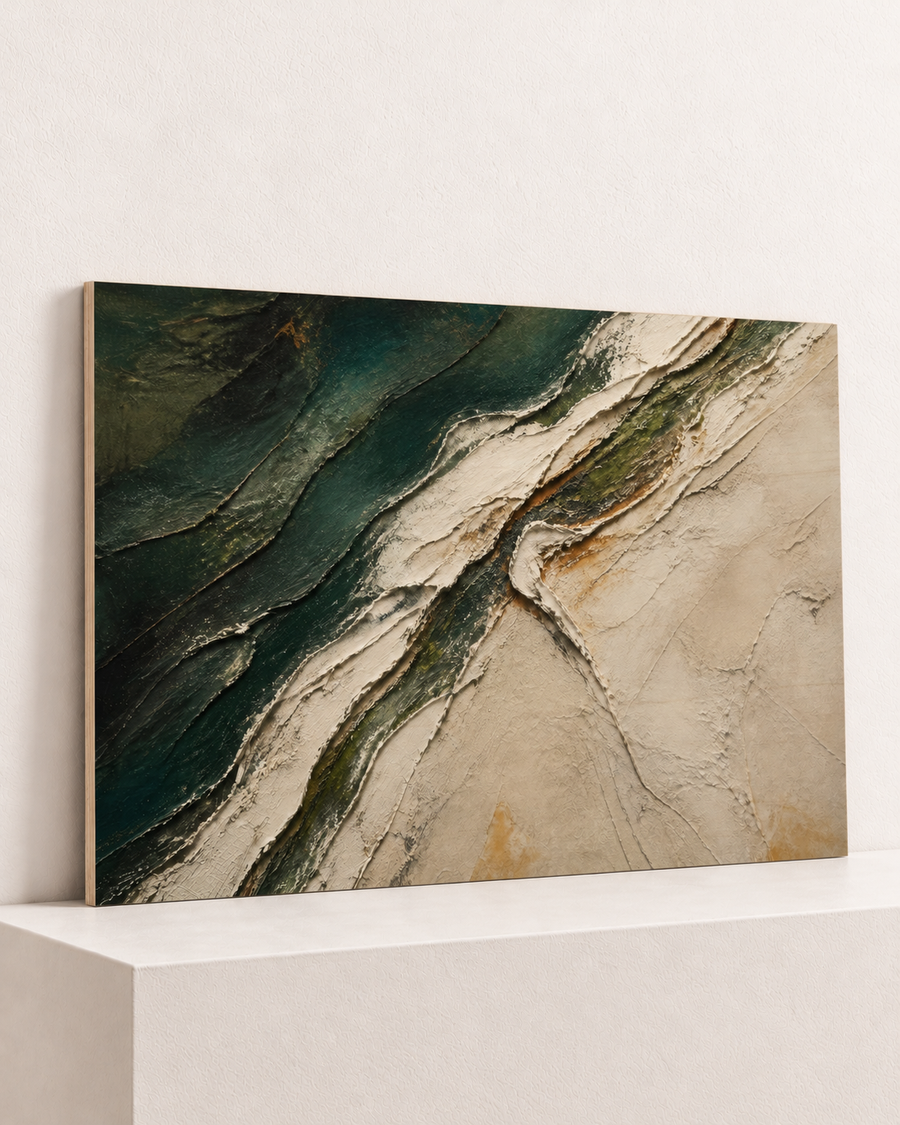 Tidal Fault | Wood Print