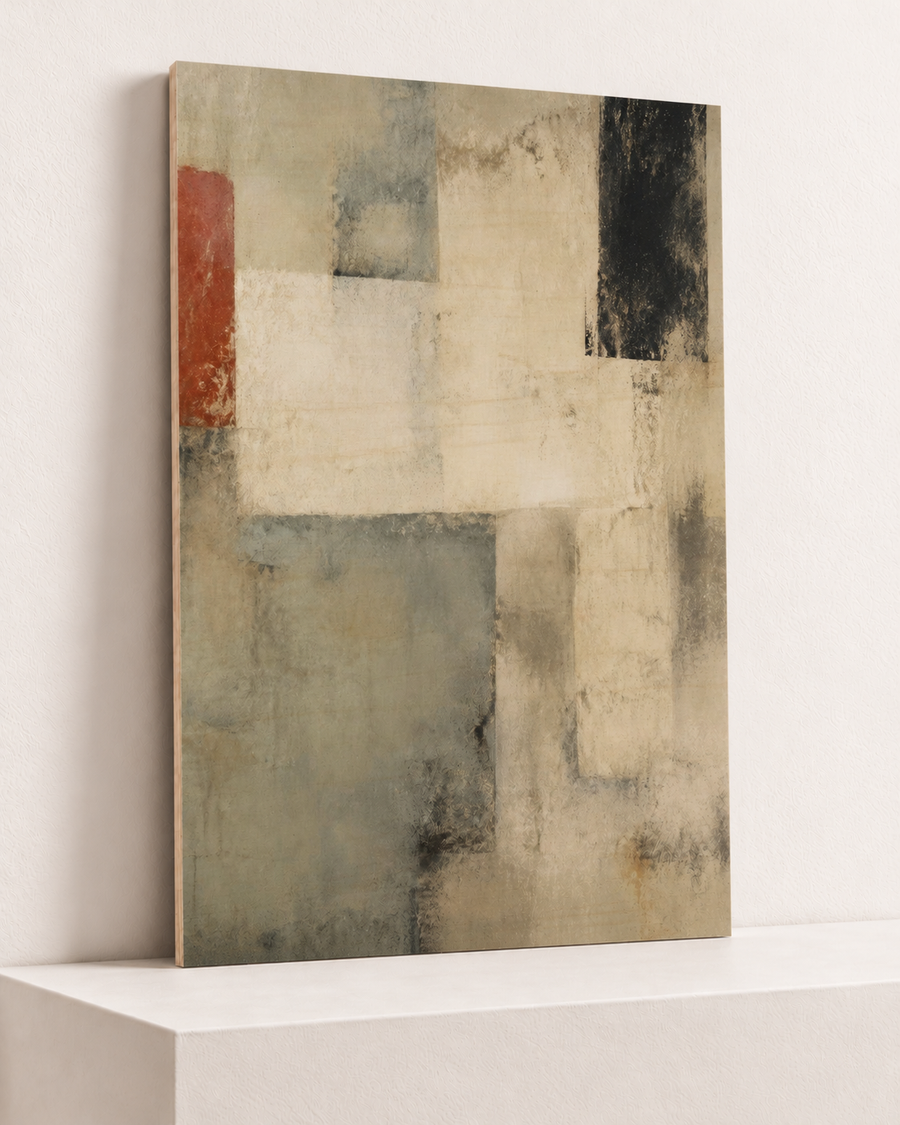 Pieces of Old Colour | Wood Print