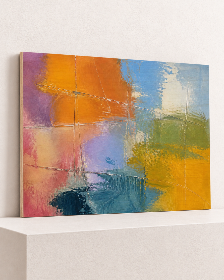 Wet Light | Wood Print