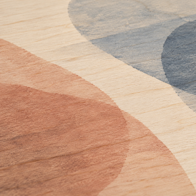 Wood Print surface detail