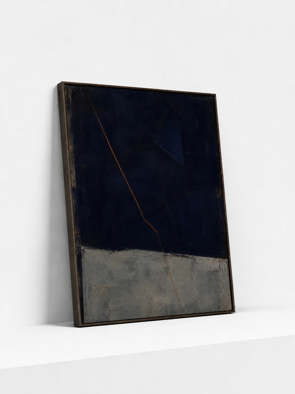 Field Tension Wooden Framed | Contemporary Abstract Wall Art