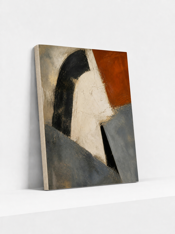 Structural Organism Canvas | Contemporary Abstract Wall Art