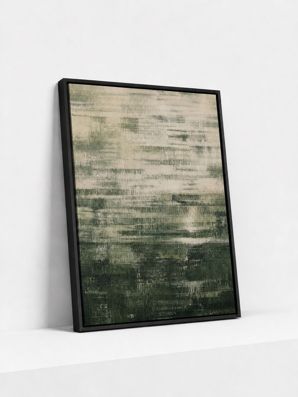 Olive Threads | Framed Canvas