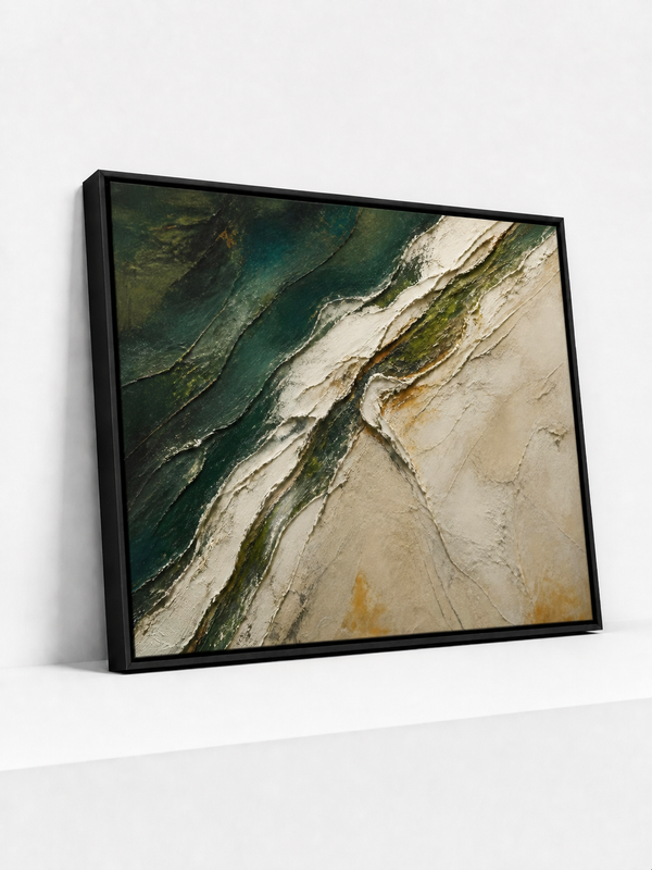 Tidal Fault | Framed Canvas
