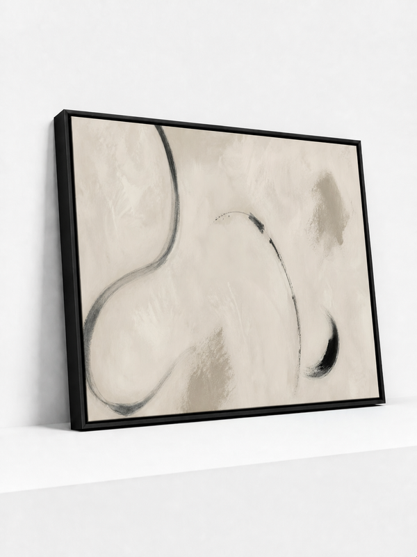 Almost a Circle | Framed Canvas