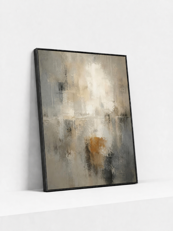 A Little Ochre Light | Metal Framed